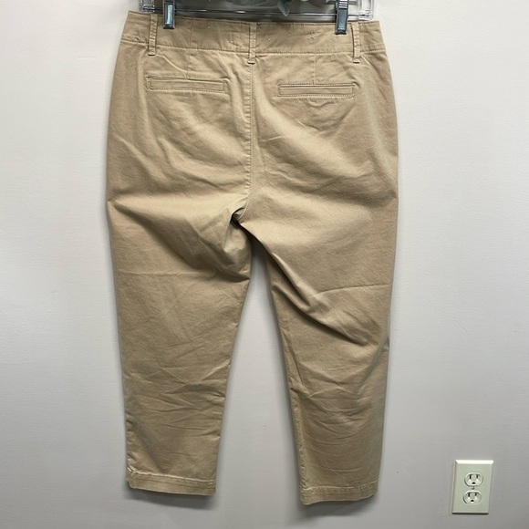 NWT Loft The Slim Chino Khaki Ankle Pant 4P - Picture 4 of 16